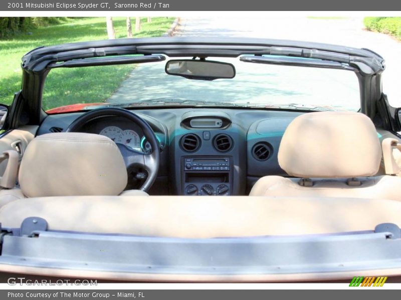 Saronno Red / Tan 2001 Mitsubishi Eclipse Spyder GT