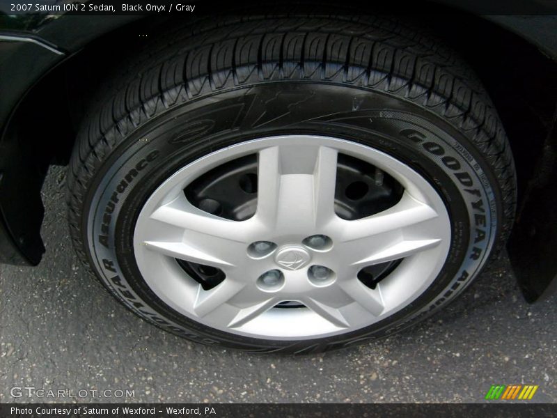 Black Onyx / Gray 2007 Saturn ION 2 Sedan