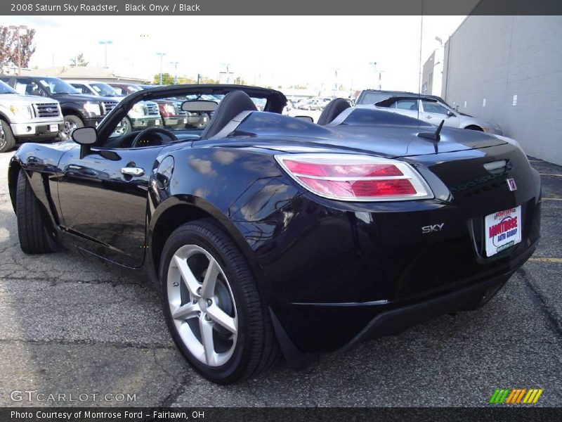 Black Onyx / Black 2008 Saturn Sky Roadster