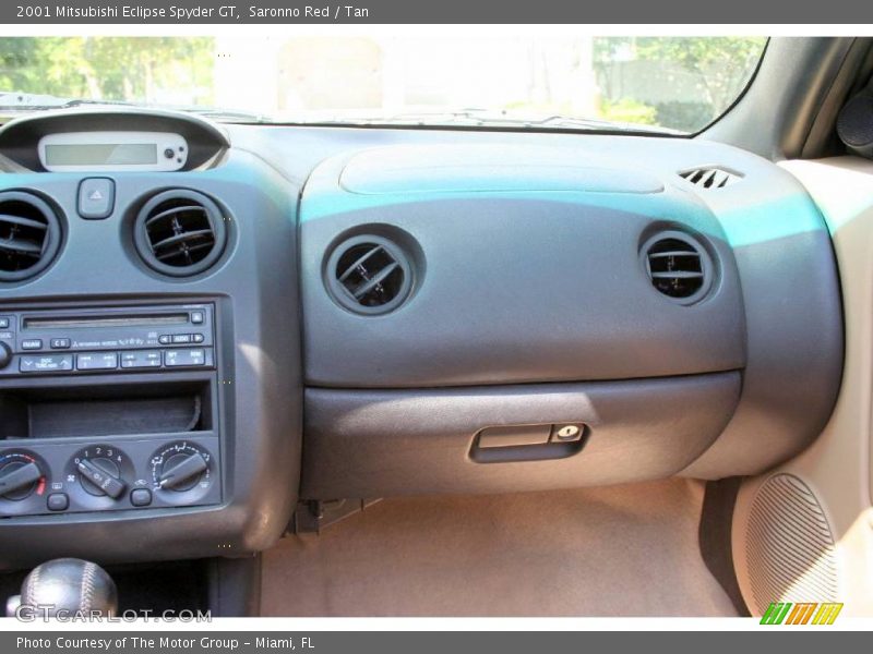 Saronno Red / Tan 2001 Mitsubishi Eclipse Spyder GT