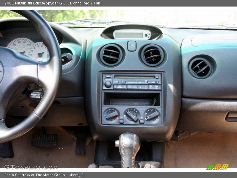 Saronno Red / Tan 2001 Mitsubishi Eclipse Spyder GT