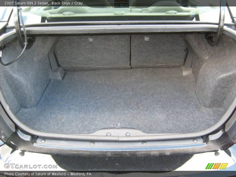 Black Onyx / Gray 2007 Saturn ION 2 Sedan