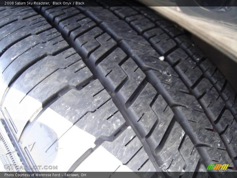 Black Onyx / Black 2008 Saturn Sky Roadster