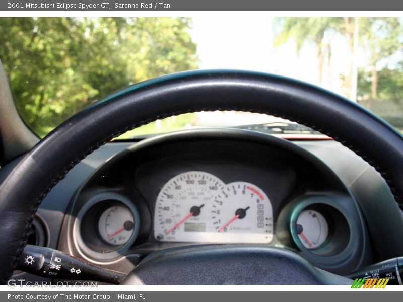 Saronno Red / Tan 2001 Mitsubishi Eclipse Spyder GT