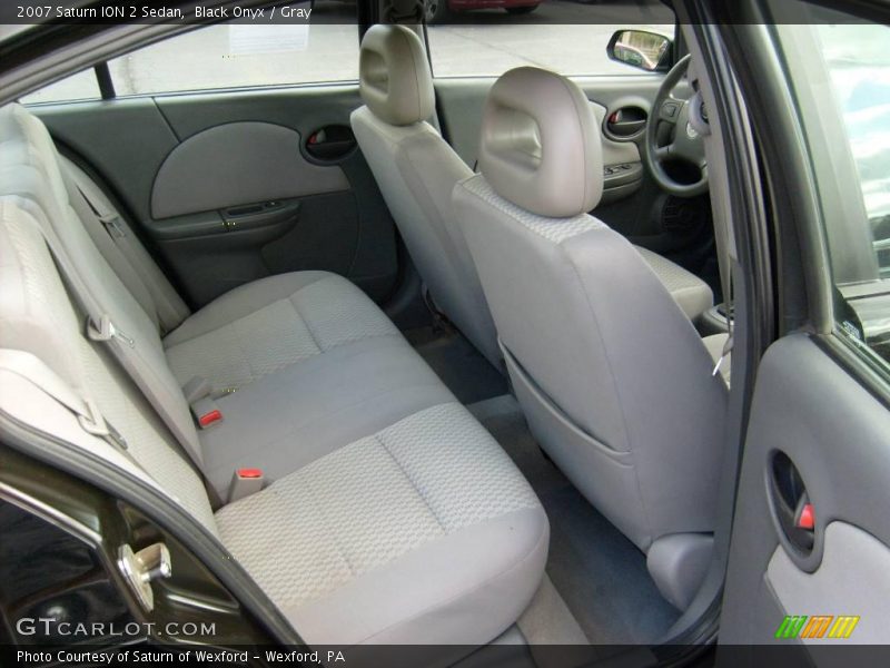 Black Onyx / Gray 2007 Saturn ION 2 Sedan