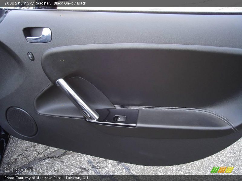 Black Onyx / Black 2008 Saturn Sky Roadster