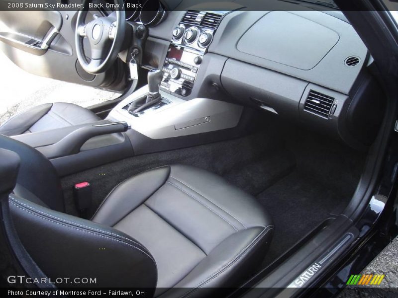 Black Onyx / Black 2008 Saturn Sky Roadster