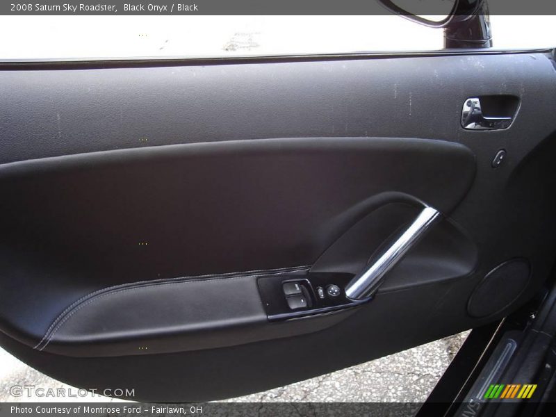 Black Onyx / Black 2008 Saturn Sky Roadster