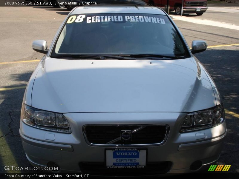 Silver Metallic / Graphite 2008 Volvo S60 2.5T AWD