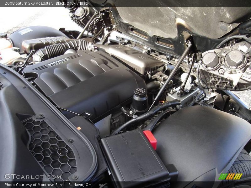 Black Onyx / Black 2008 Saturn Sky Roadster