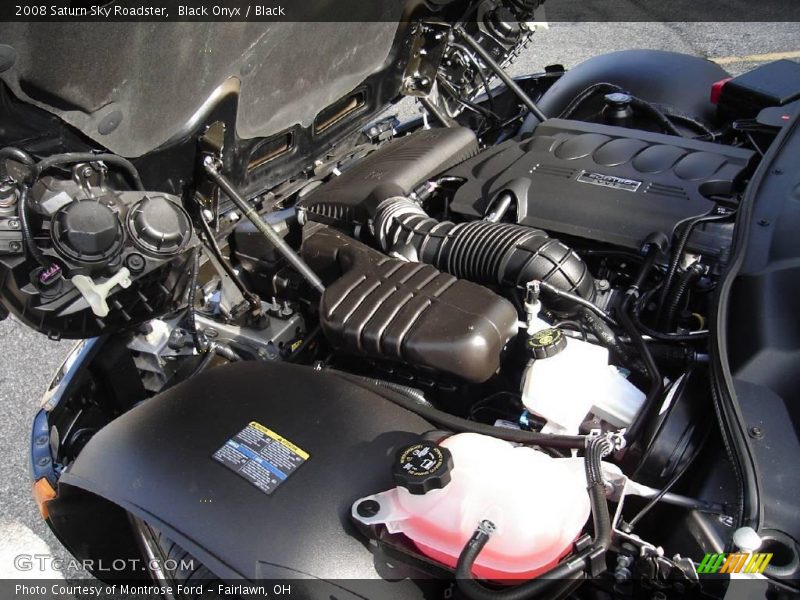 Black Onyx / Black 2008 Saturn Sky Roadster