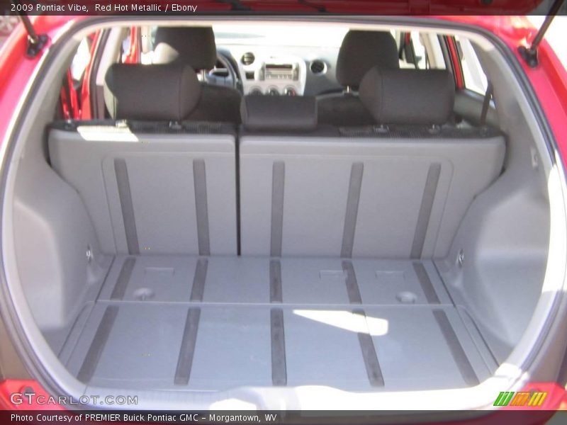 Red Hot Metallic / Ebony 2009 Pontiac Vibe