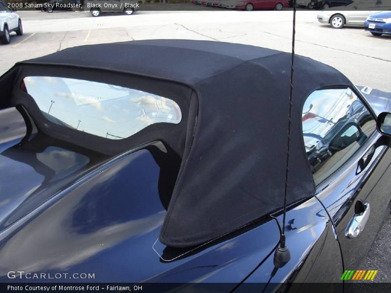 Black Onyx / Black 2008 Saturn Sky Roadster