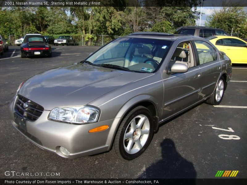 Sterling Mist Metallic / Frost 2001 Nissan Maxima SE