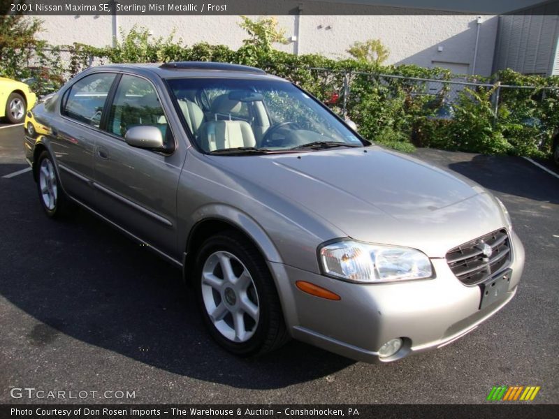 Sterling Mist Metallic / Frost 2001 Nissan Maxima SE