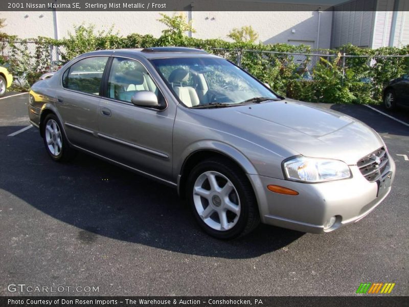 Sterling Mist Metallic / Frost 2001 Nissan Maxima SE