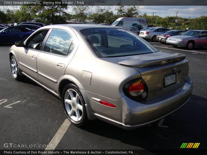 Sterling Mist Metallic / Frost 2001 Nissan Maxima SE