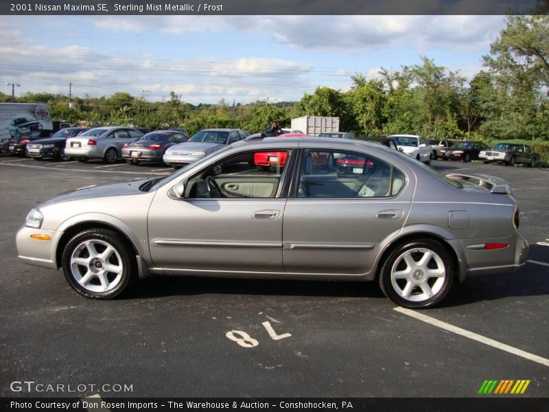 Sterling Mist Metallic / Frost 2001 Nissan Maxima SE