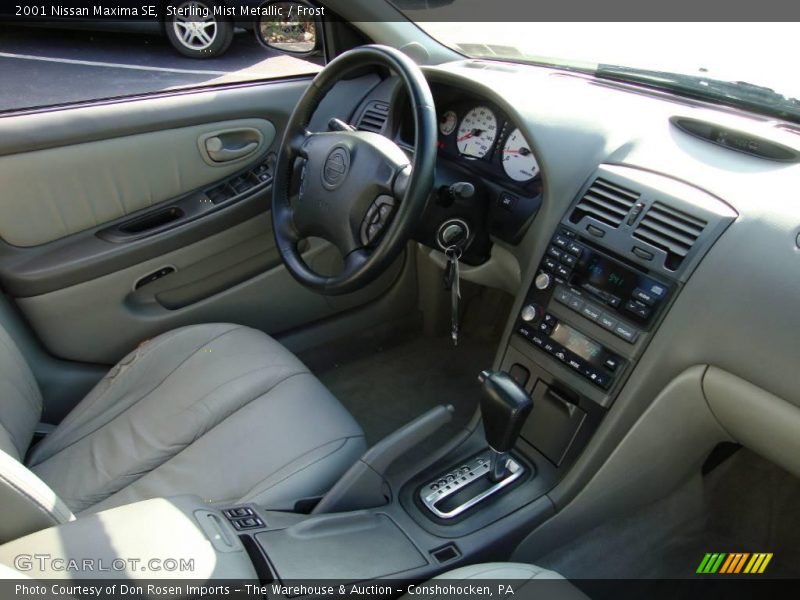 Sterling Mist Metallic / Frost 2001 Nissan Maxima SE