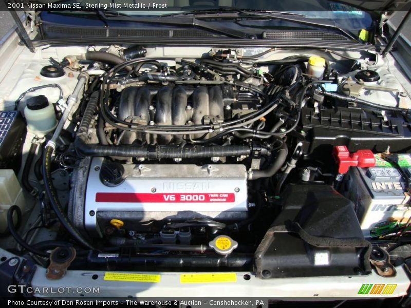 Sterling Mist Metallic / Frost 2001 Nissan Maxima SE