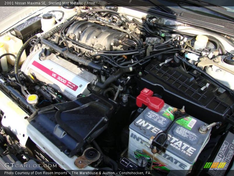 Sterling Mist Metallic / Frost 2001 Nissan Maxima SE