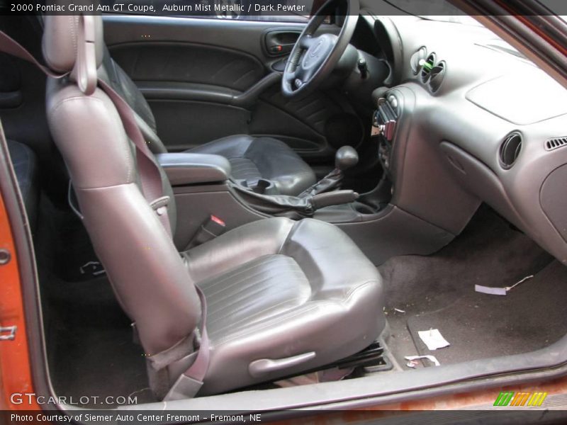 Auburn Mist Metallic / Dark Pewter 2000 Pontiac Grand Am GT Coupe