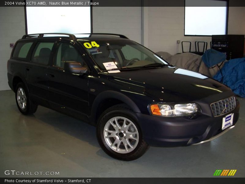 Nautic Blue Metallic / Taupe 2004 Volvo XC70 AWD