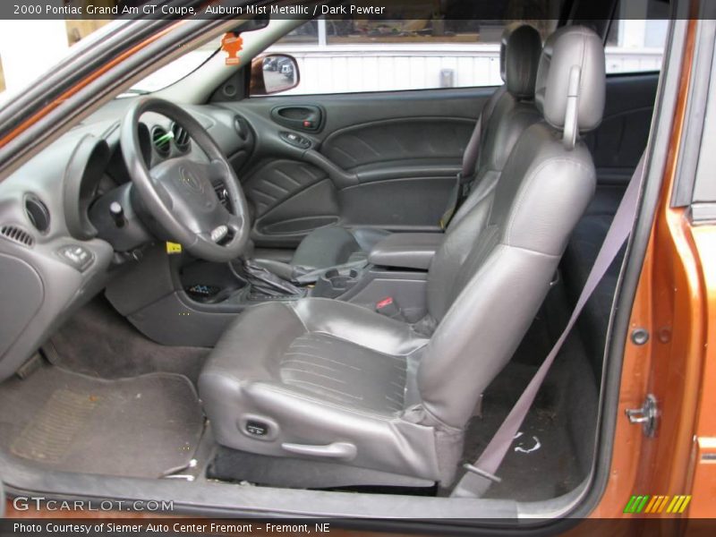 Auburn Mist Metallic / Dark Pewter 2000 Pontiac Grand Am GT Coupe