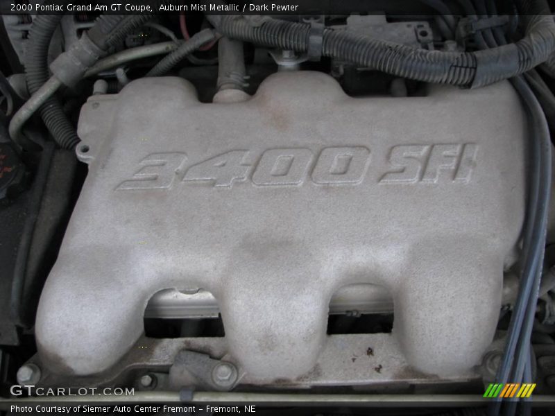 Auburn Mist Metallic / Dark Pewter 2000 Pontiac Grand Am GT Coupe