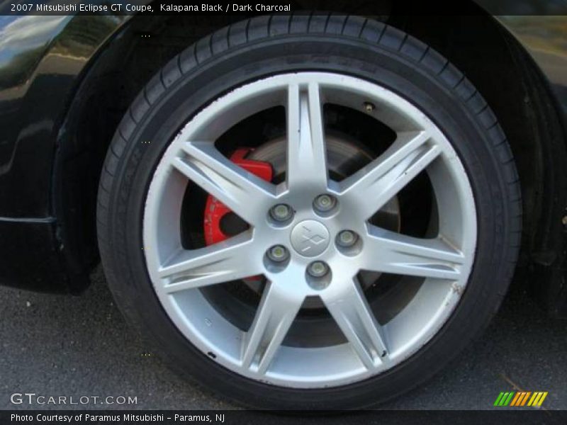 Kalapana Black / Dark Charcoal 2007 Mitsubishi Eclipse GT Coupe