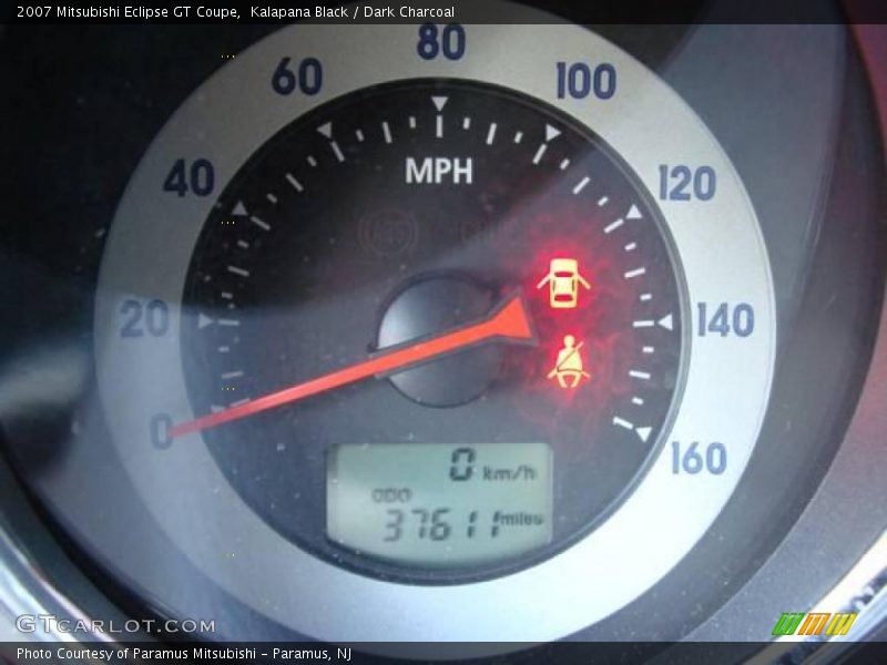 Kalapana Black / Dark Charcoal 2007 Mitsubishi Eclipse GT Coupe