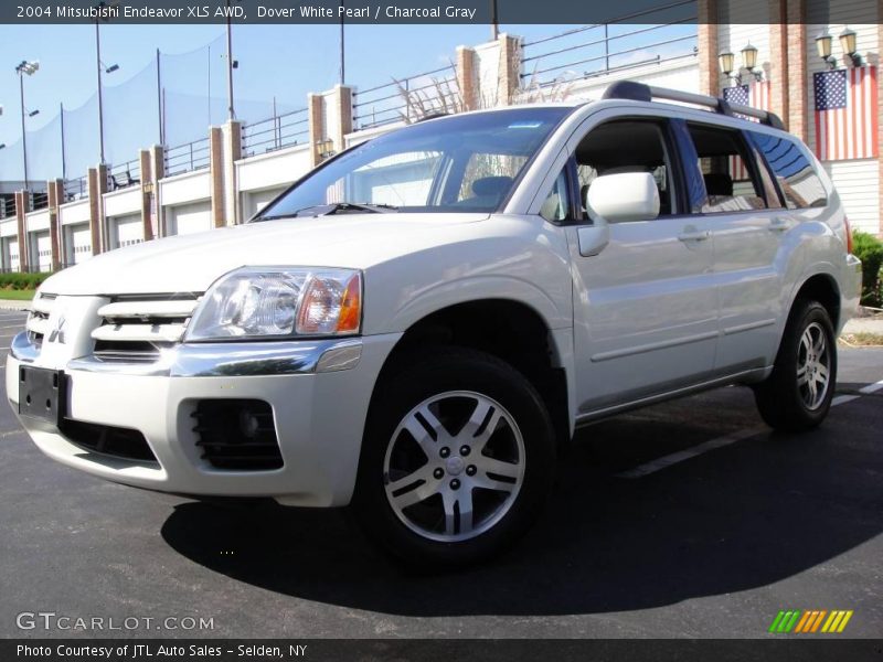 Dover White Pearl / Charcoal Gray 2004 Mitsubishi Endeavor XLS AWD