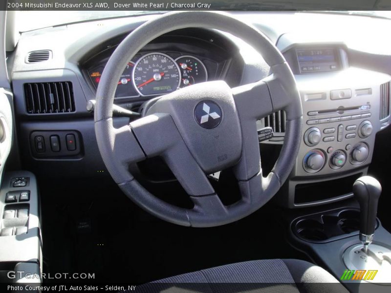 Dover White Pearl / Charcoal Gray 2004 Mitsubishi Endeavor XLS AWD
