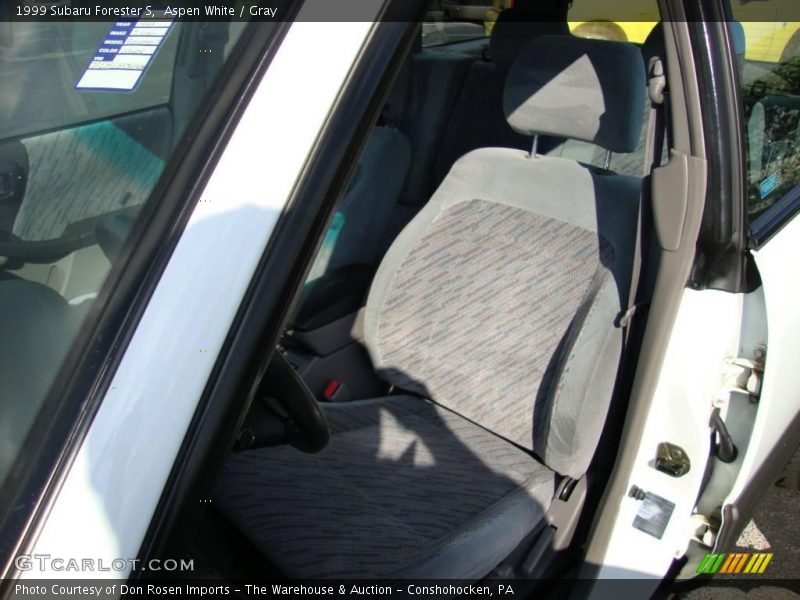 Aspen White / Gray 1999 Subaru Forester S