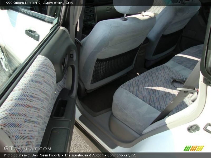 Aspen White / Gray 1999 Subaru Forester S