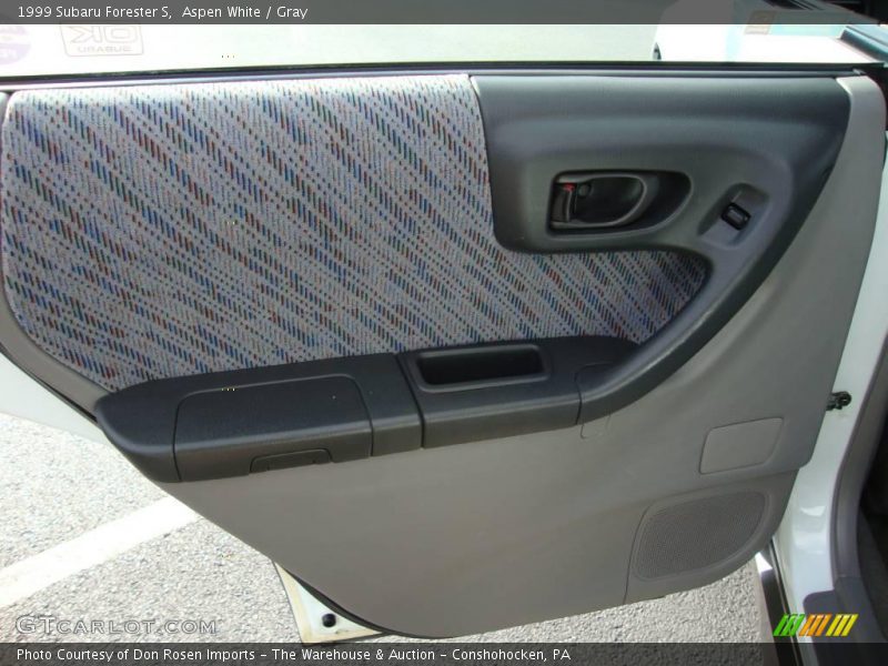 Aspen White / Gray 1999 Subaru Forester S