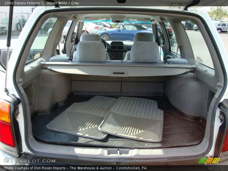 Aspen White / Gray 1999 Subaru Forester S