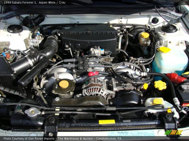 Aspen White / Gray 1999 Subaru Forester S