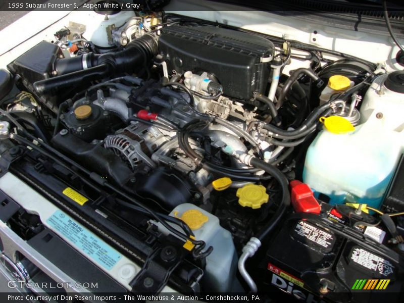 Aspen White / Gray 1999 Subaru Forester S