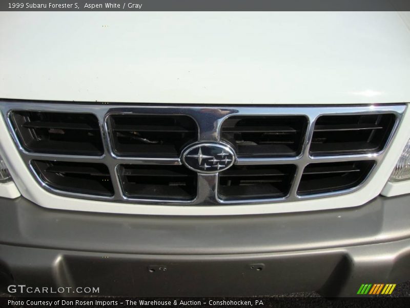 Aspen White / Gray 1999 Subaru Forester S