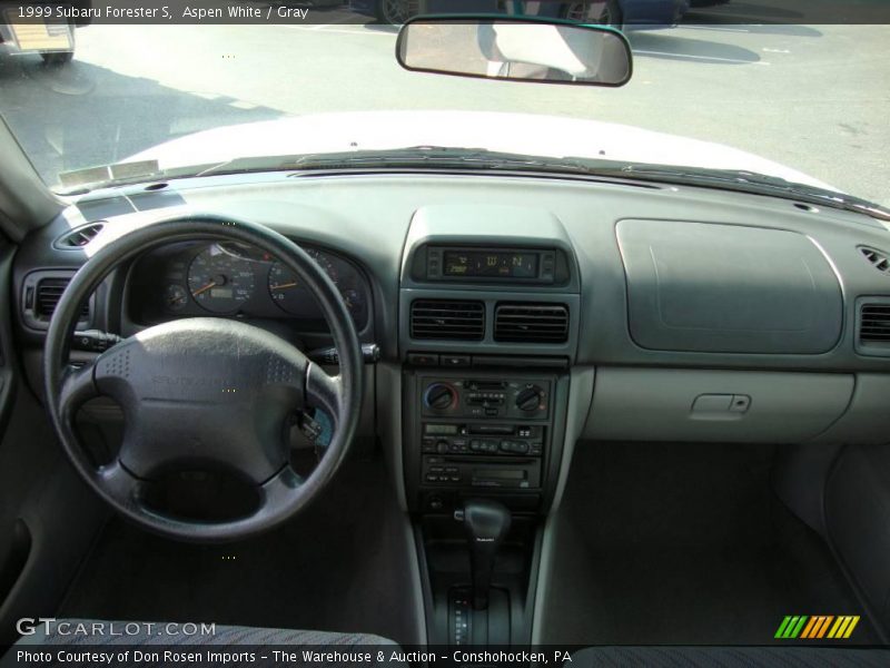 Aspen White / Gray 1999 Subaru Forester S