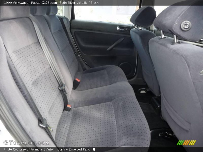 Satin Silver Metallic / Black 1999 Volkswagen Passat GLS Sedan