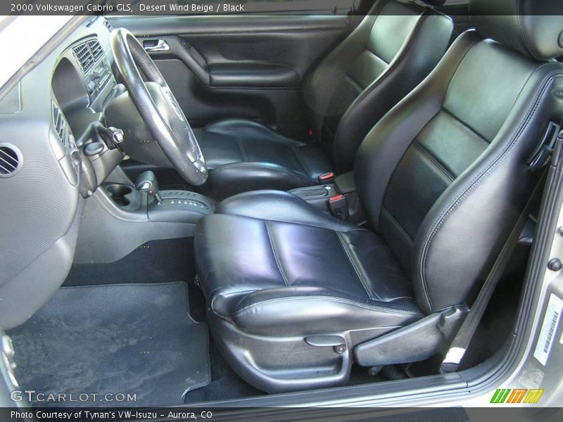 Desert Wind Beige / Black 2000 Volkswagen Cabrio GLS