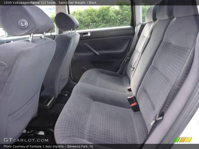 Satin Silver Metallic / Black 1999 Volkswagen Passat GLS Sedan