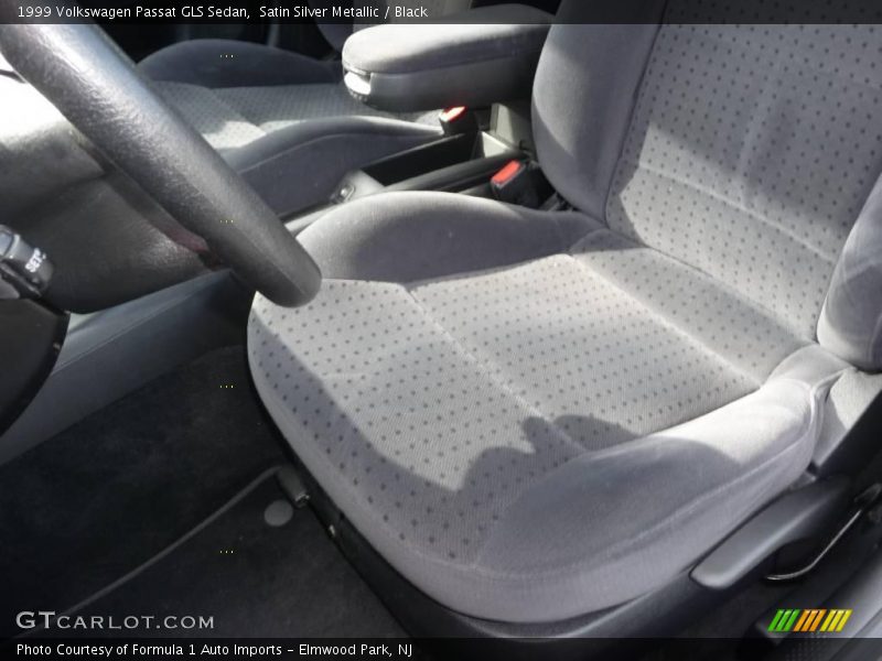 Satin Silver Metallic / Black 1999 Volkswagen Passat GLS Sedan