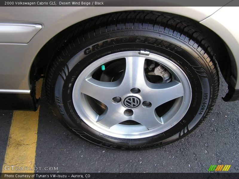 Desert Wind Beige / Black 2000 Volkswagen Cabrio GLS