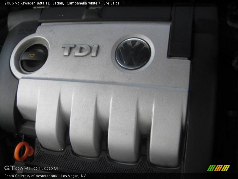 Campanella White / Pure Beige 2006 Volkswagen Jetta TDI Sedan