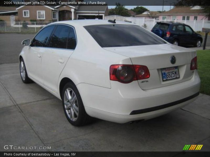Campanella White / Pure Beige 2006 Volkswagen Jetta TDI Sedan