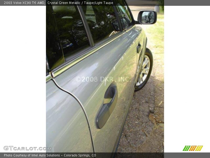 Crystal Green Metallic / Taupe/Light Taupe 2003 Volvo XC90 T6 AWD