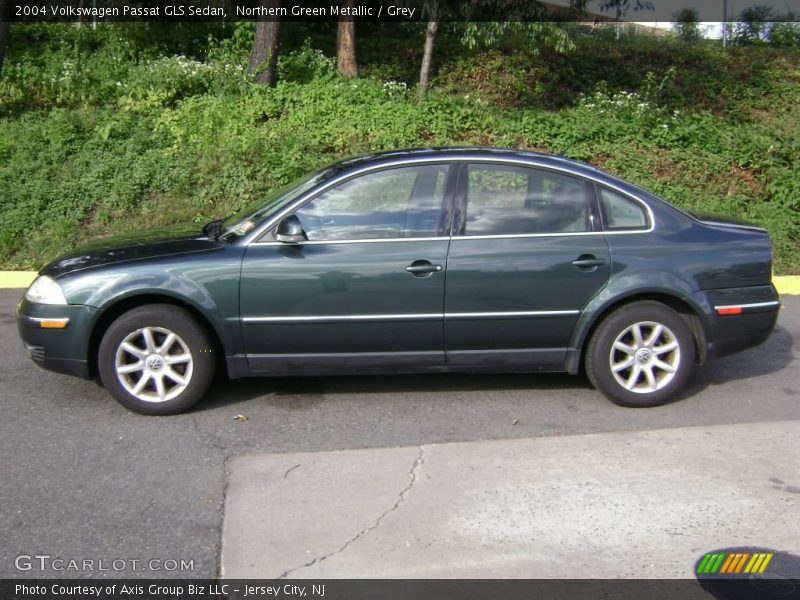 Northern Green Metallic / Grey 2004 Volkswagen Passat GLS Sedan